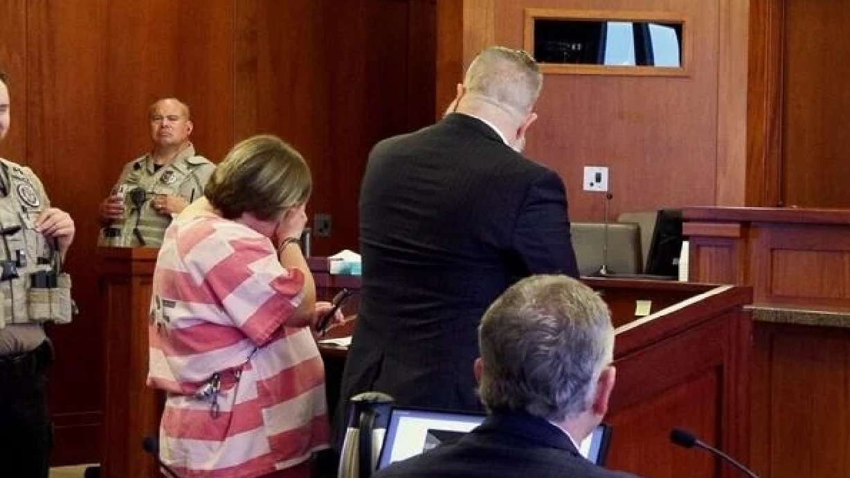 Alexandria Marie Wright, 31, appeared with her defense attorney, Russell Pietryga, for sentencing on first-degree felony aggravated sexual abuse of a child and other charges during a hearing held at 5th District Court in St. George on Thursday.