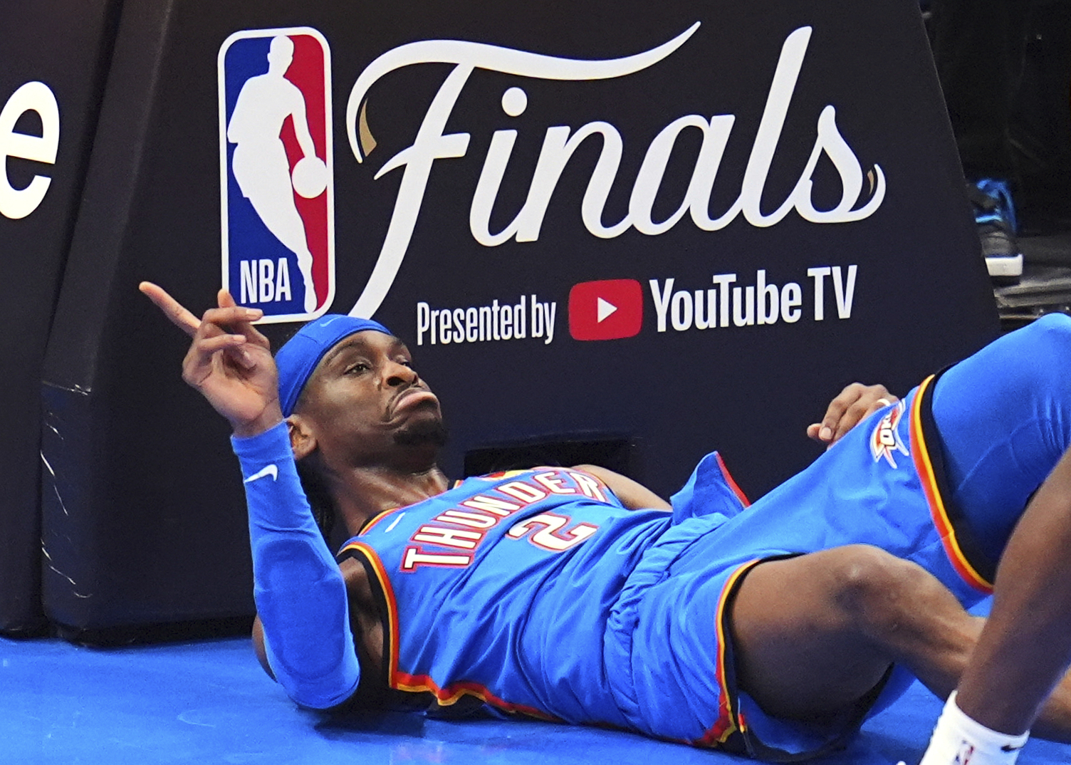 Through 2 Finals games, it's clear that the moment isn't too big for OKC's Shai Gilgeous-Alexander
