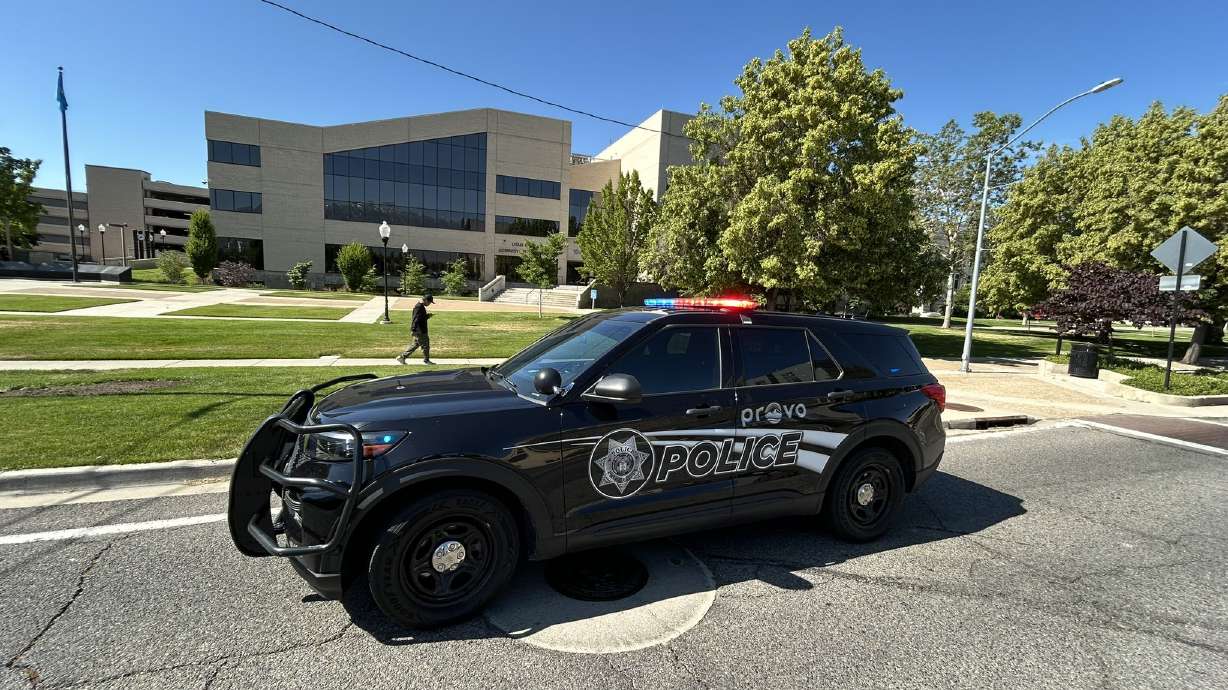 Provo police are investigating a bomb threat that shut down the Utah County Administration Building on Tuesday, 100 E. Center, and the nearby Historic Courthouse, 51 S. University Ave.