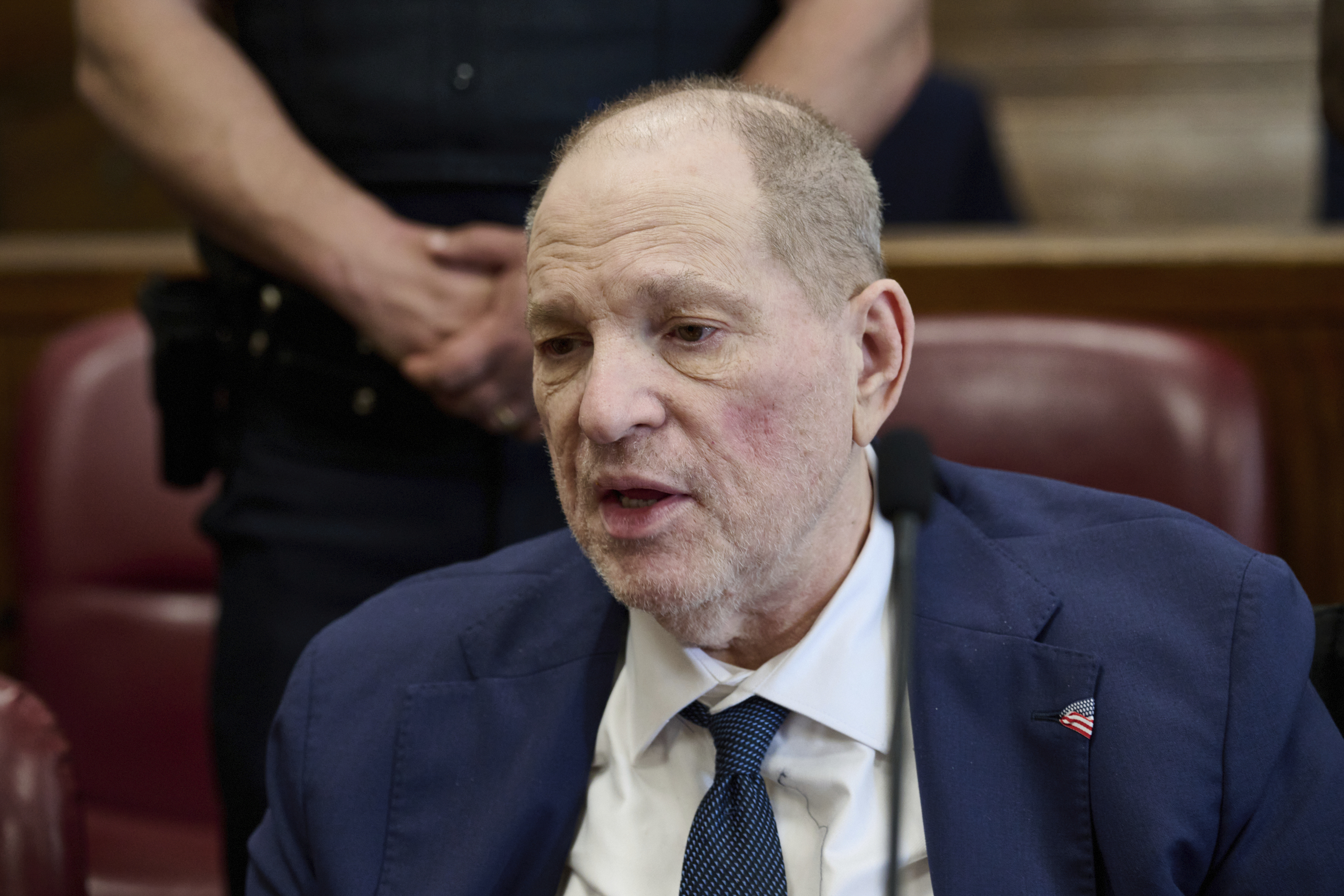 Jury convicts Harvey Weinstein of top charge in split verdict at #MeToo sex crimes retrial