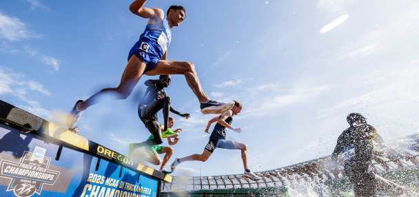 NCAA track and field championships: BYU's Corrigan advances to steeplechase final