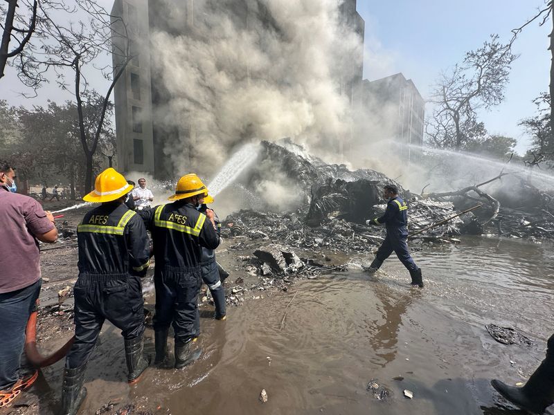 Fiery Air India crash kills 241 people aboard, leaving 1 survivor, airline says