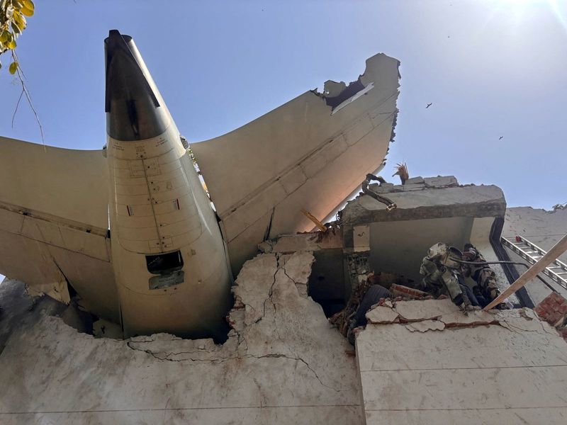 Air India flight with more than 240 aboard crashes after takeoff 