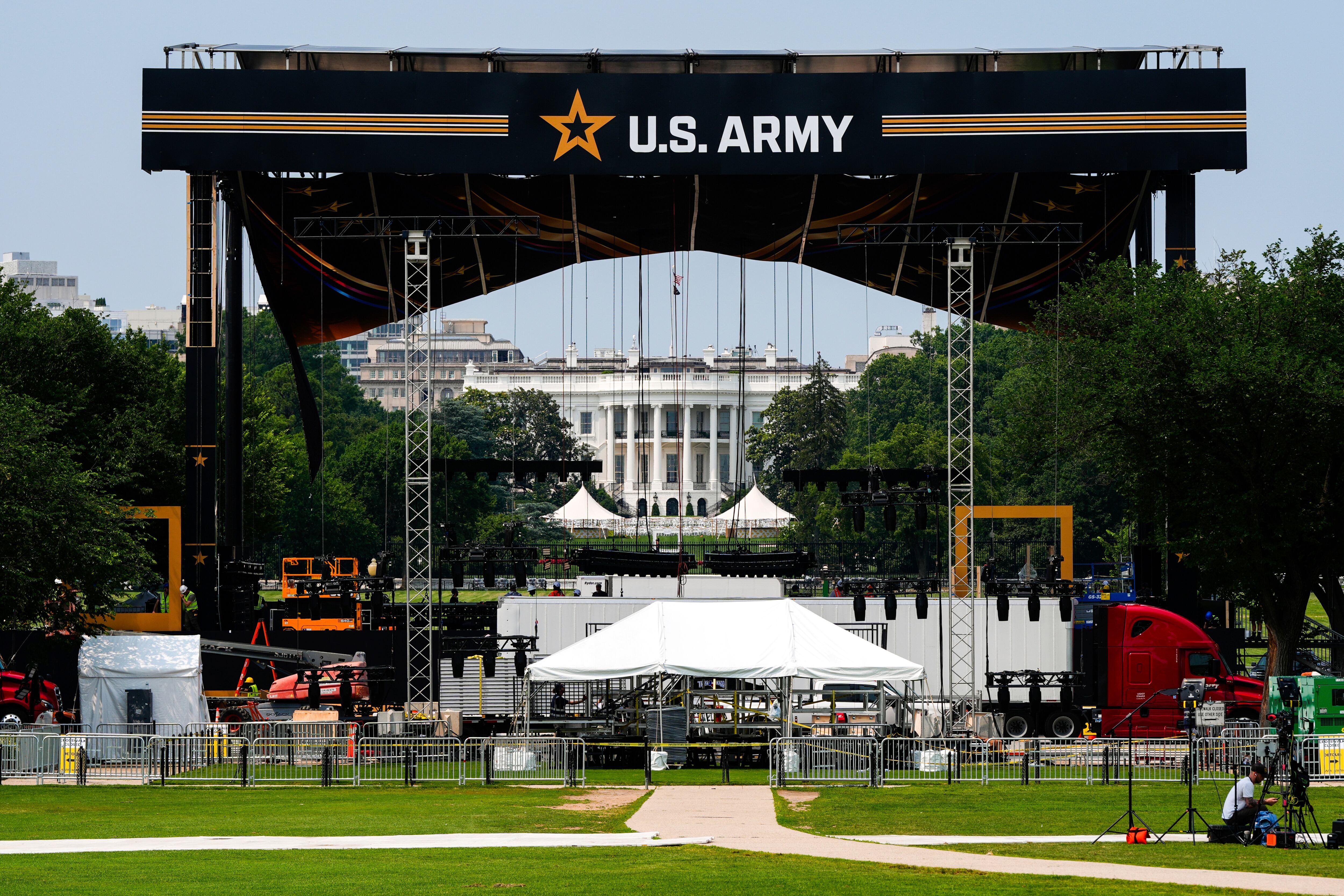 Flag Day 2025: Massive D.C. military parade, hundreds of 'No Kings' protests — and Trump's 79th birthday