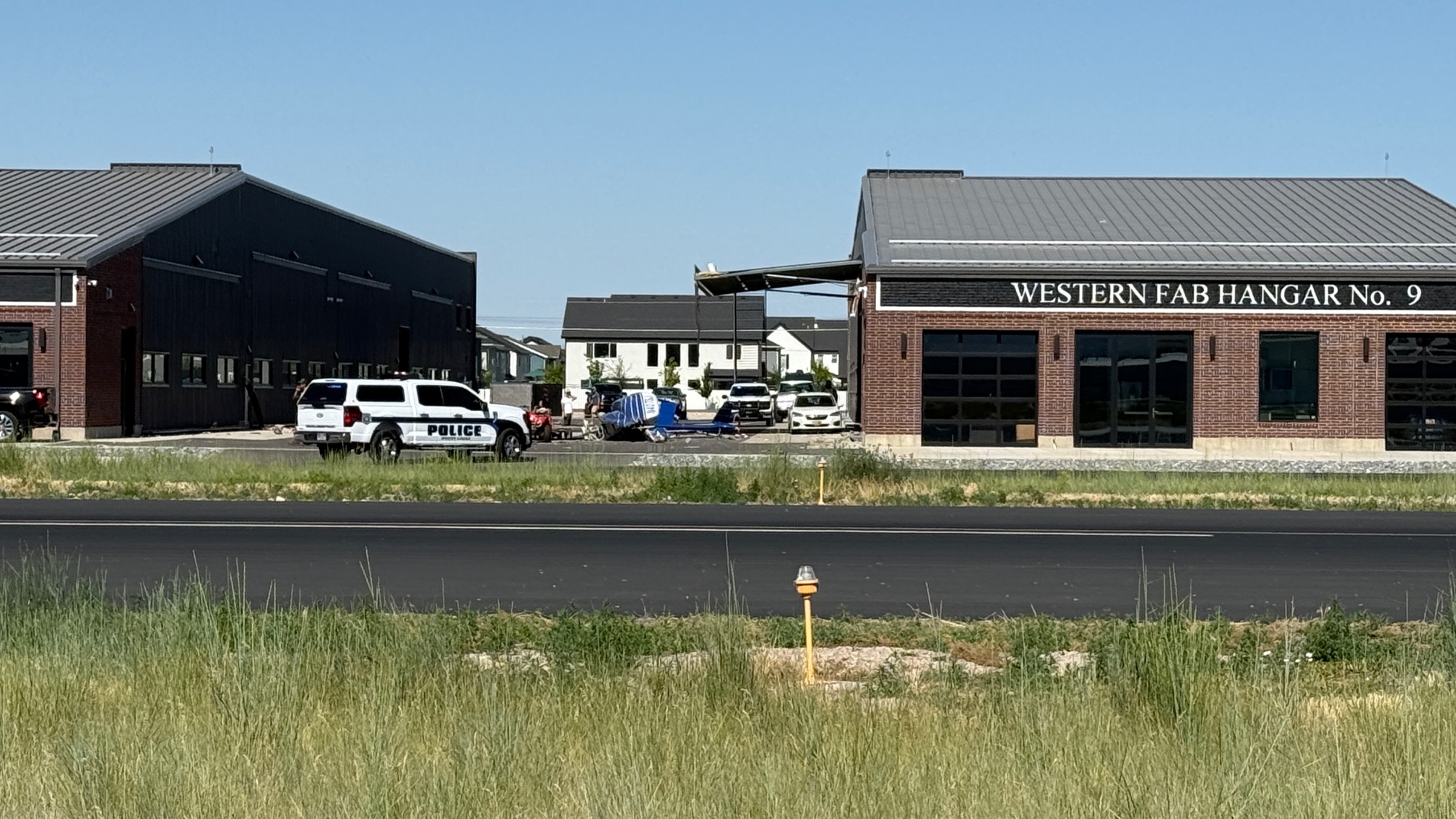 Helicopter crashes moments after takeoff at Woods Cross hangar