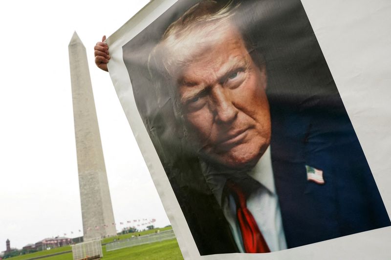Protests, Middle East — and bad weather — may rain on Trump's military parade