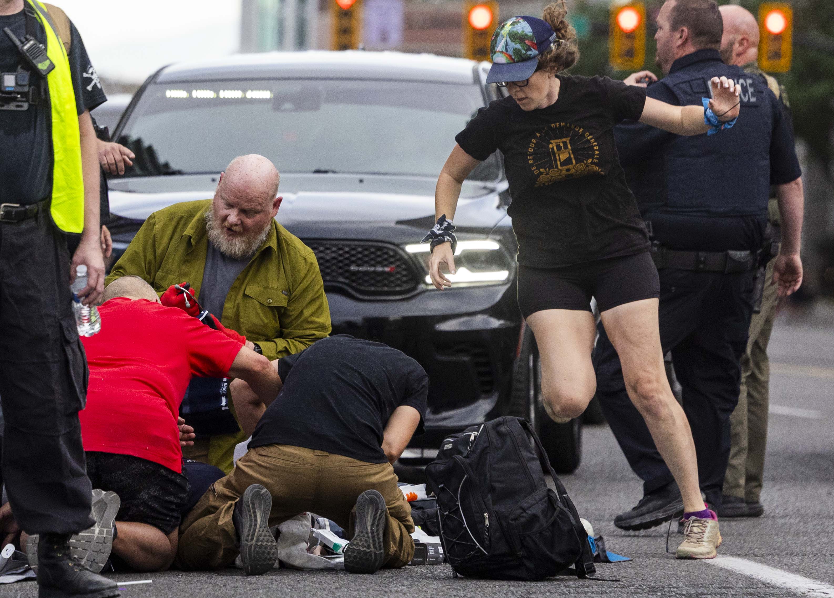 1 man dead after being shot during 'No Kings' protest in SLC