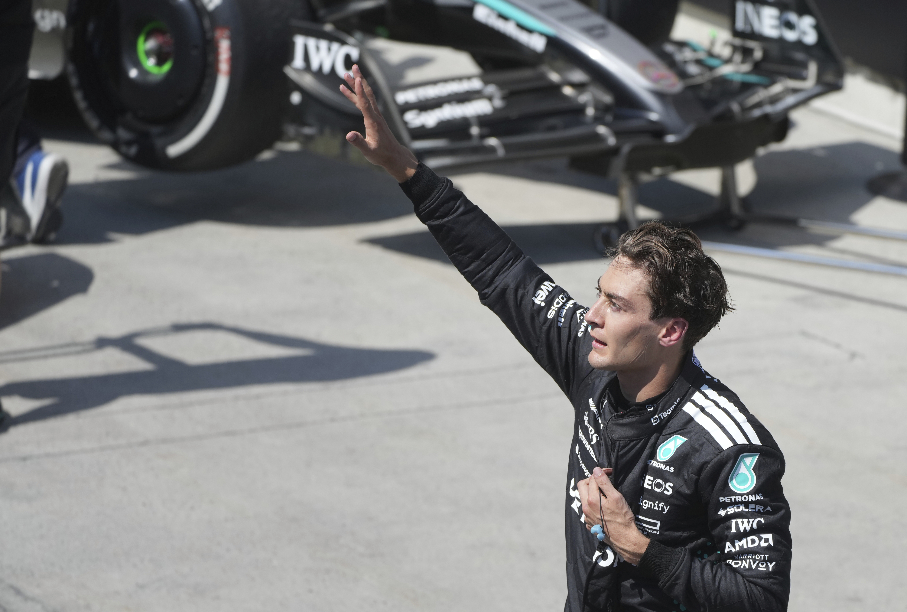 George Russell holds off Max Verstappen for Canadian GP win as McLarens collide