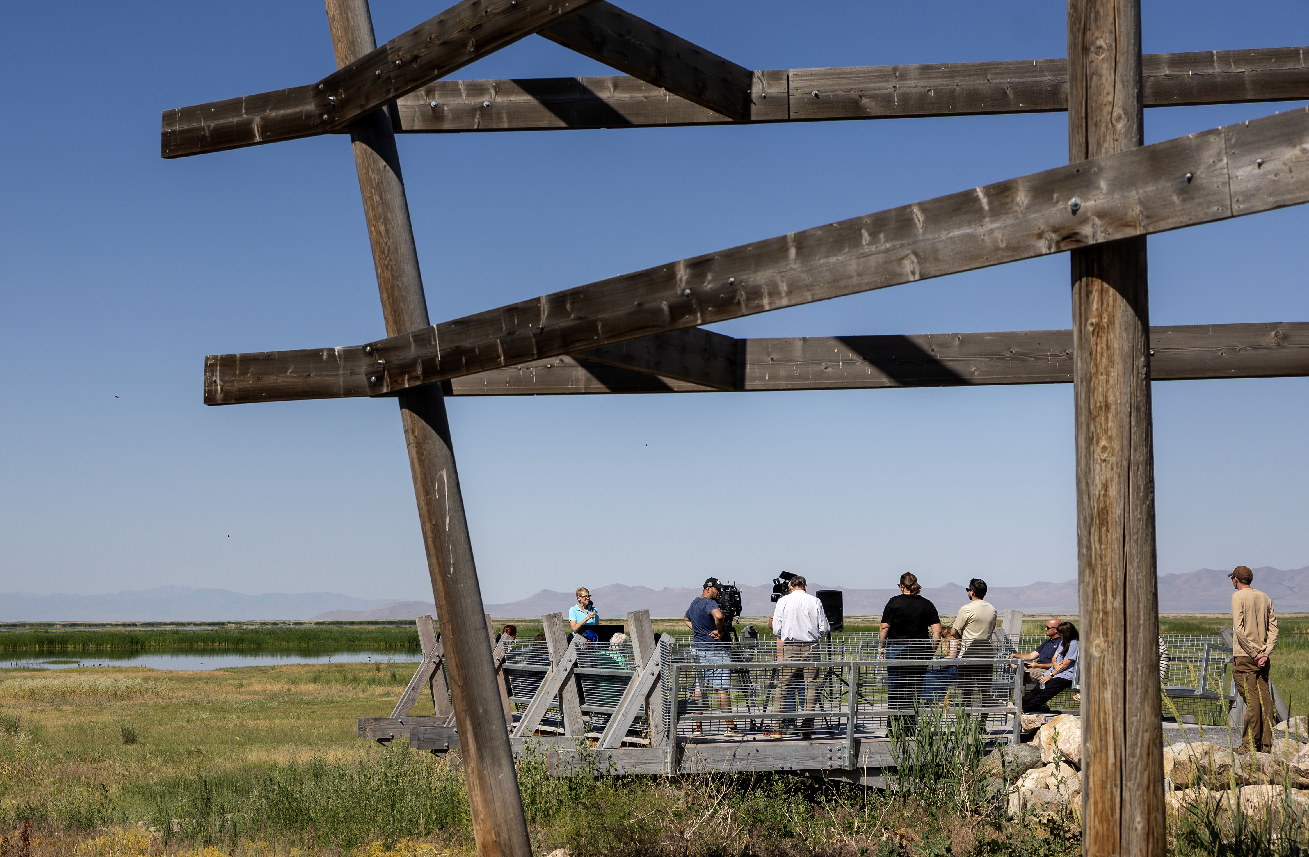 A new trail honors the Utah man whose vision protected Farmington Bay