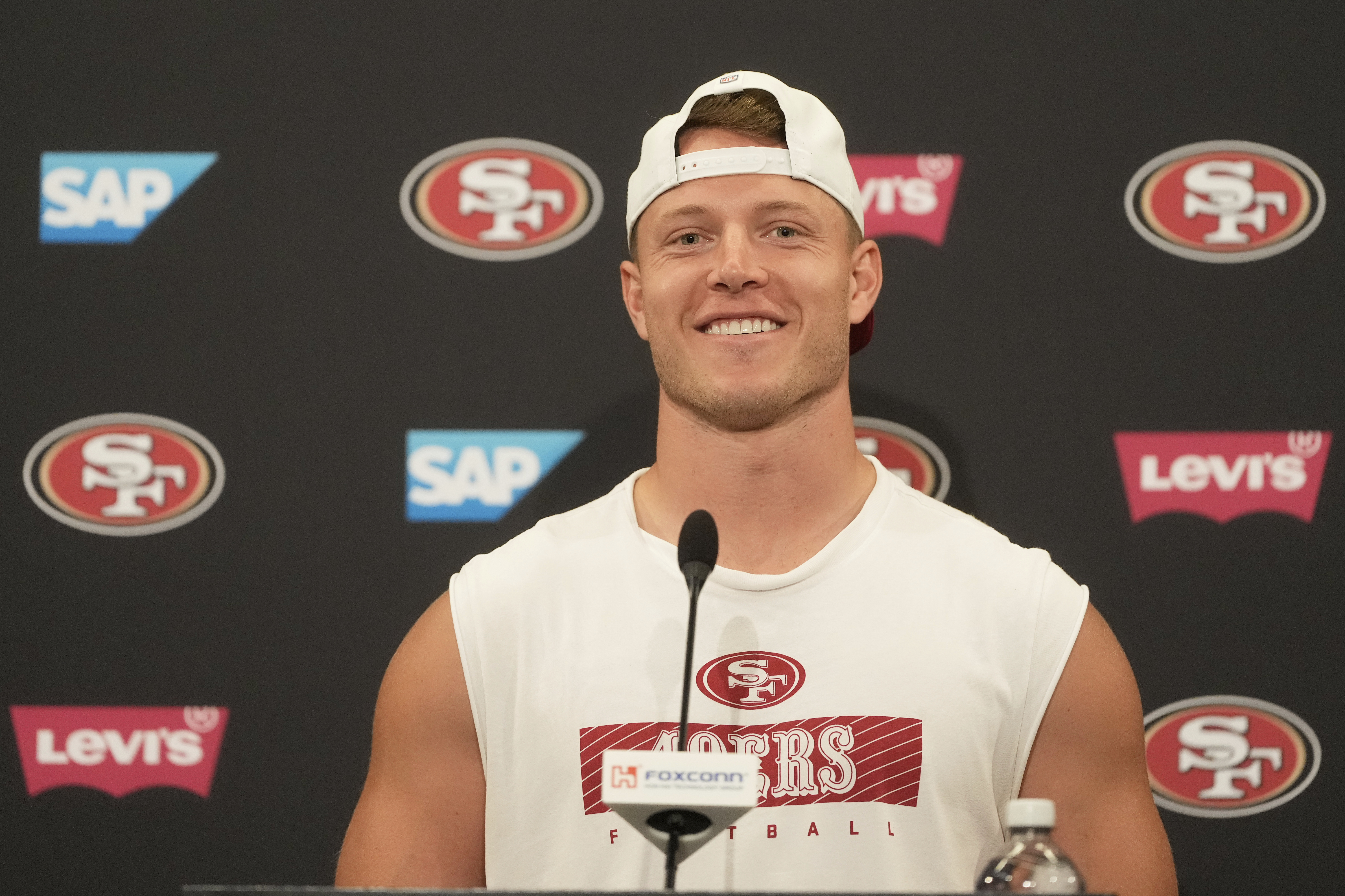 Christian McCaffrey hopes longer offseason leads to better health in 2025 for 49ers | KSL.com