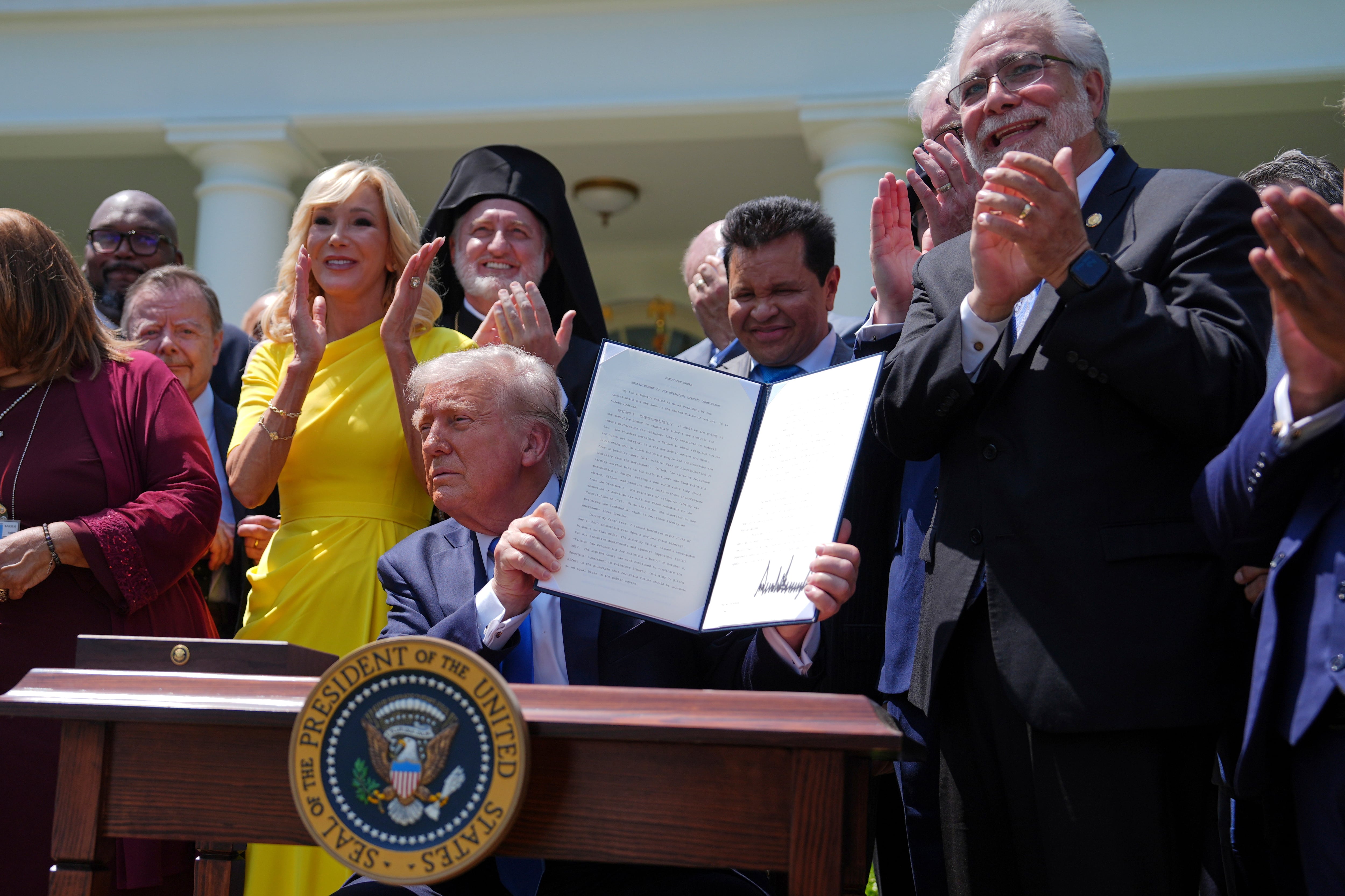 White House Religious Liberty Commission discusses faith and religious freedom