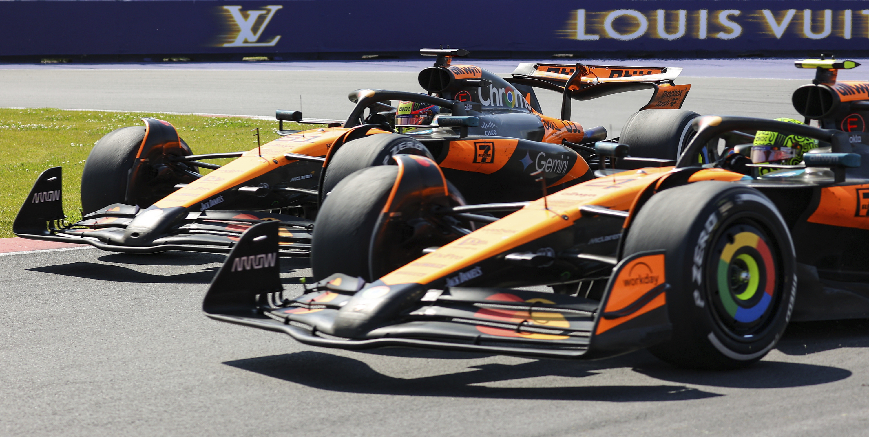 Lando Norris says the 'F1' movie mirrors his rivalry with Oscar Piastri after Canada collision