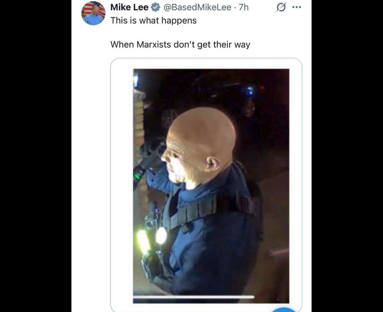 A since-deleted post from Utah Sen. Mike Lee's personal X account on Sunday, in which Lee blames "Marxism" for the murder of a Democratic Minnesota lawmaker and her husband.