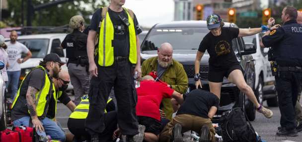 Manslaughter charge filed against 'peacekeeper' in No Kings protest killing