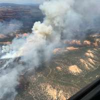 Nearly 5,000-acre fire burning in Dixie National Forest