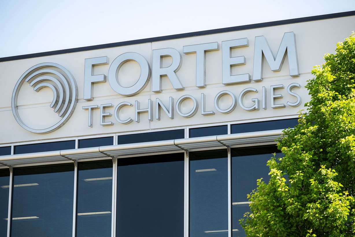 Fortem Technologies' advanced manufacturing headquarters in Lindon on Tuesday. The company creates drones used by the Department of Defense and other allied government agencies.