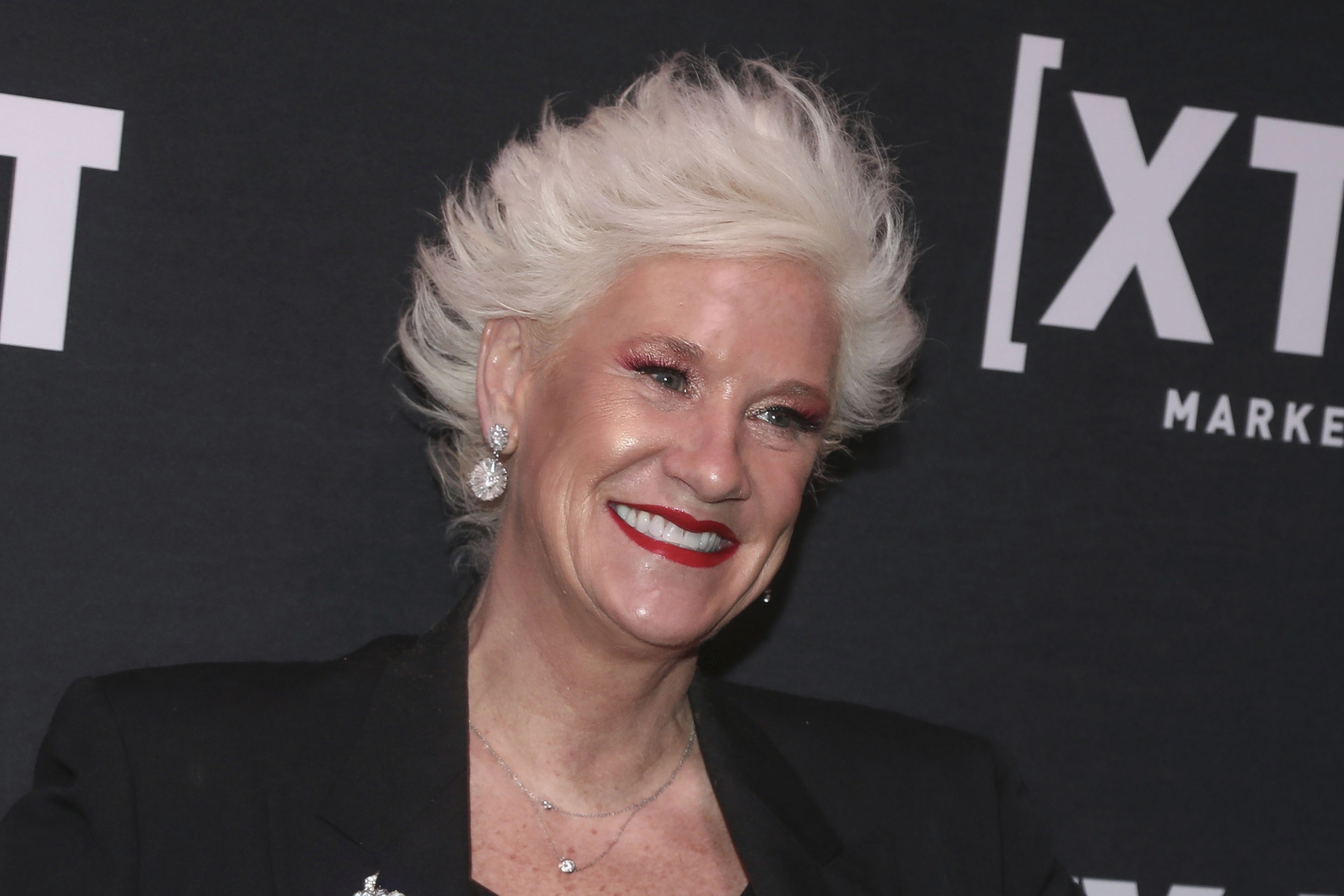 Chef Anne Burrell attends City Harvest Presents The 2025 Gala: Carnaval on April 22, in New York. Burrell, of Food Network's "Worst Cooks in America," died Tuesday in New York.