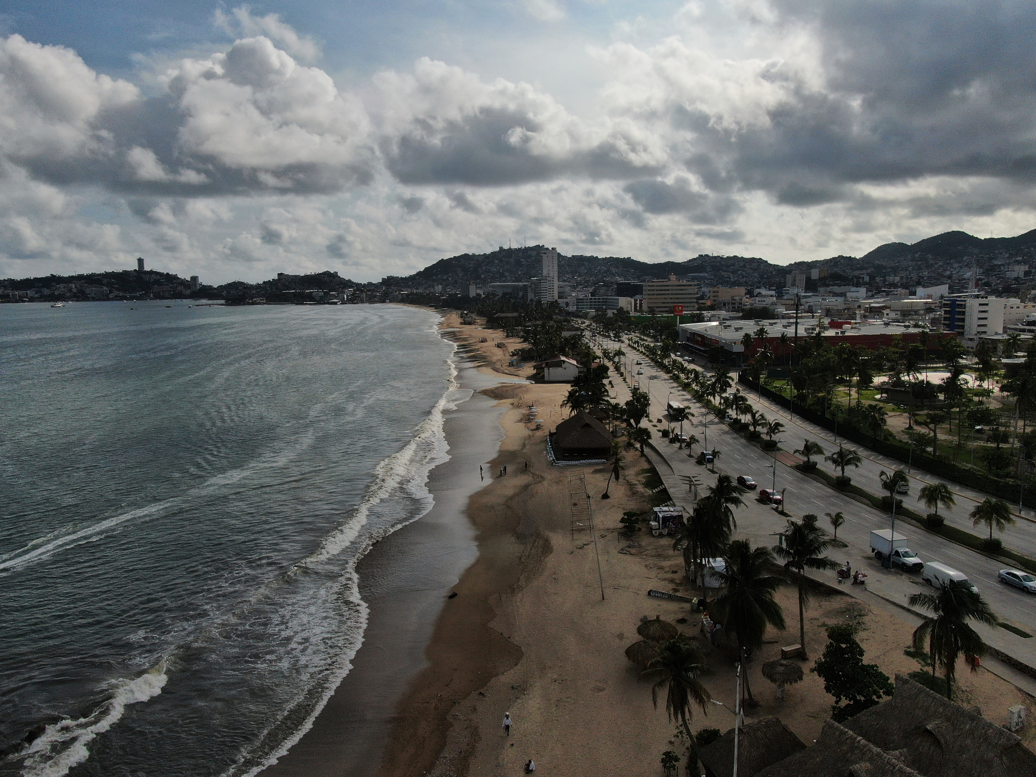 Erick weakens after landfall in southern Mexico as a Category 3 hurricane