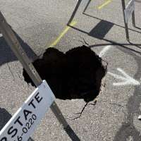 2nd sinkhole in days raises concerns in Holladay neighborhood