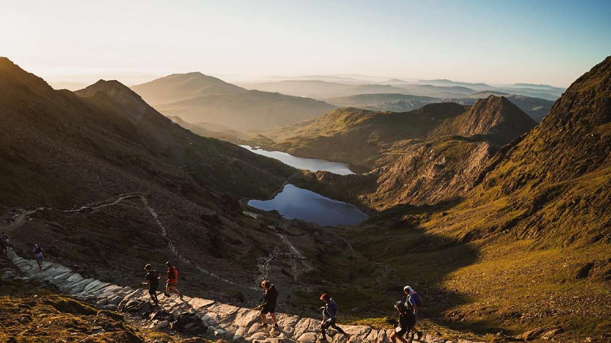 The Ultra Trail Snowdonia race takes place in Eryri, North Wales.