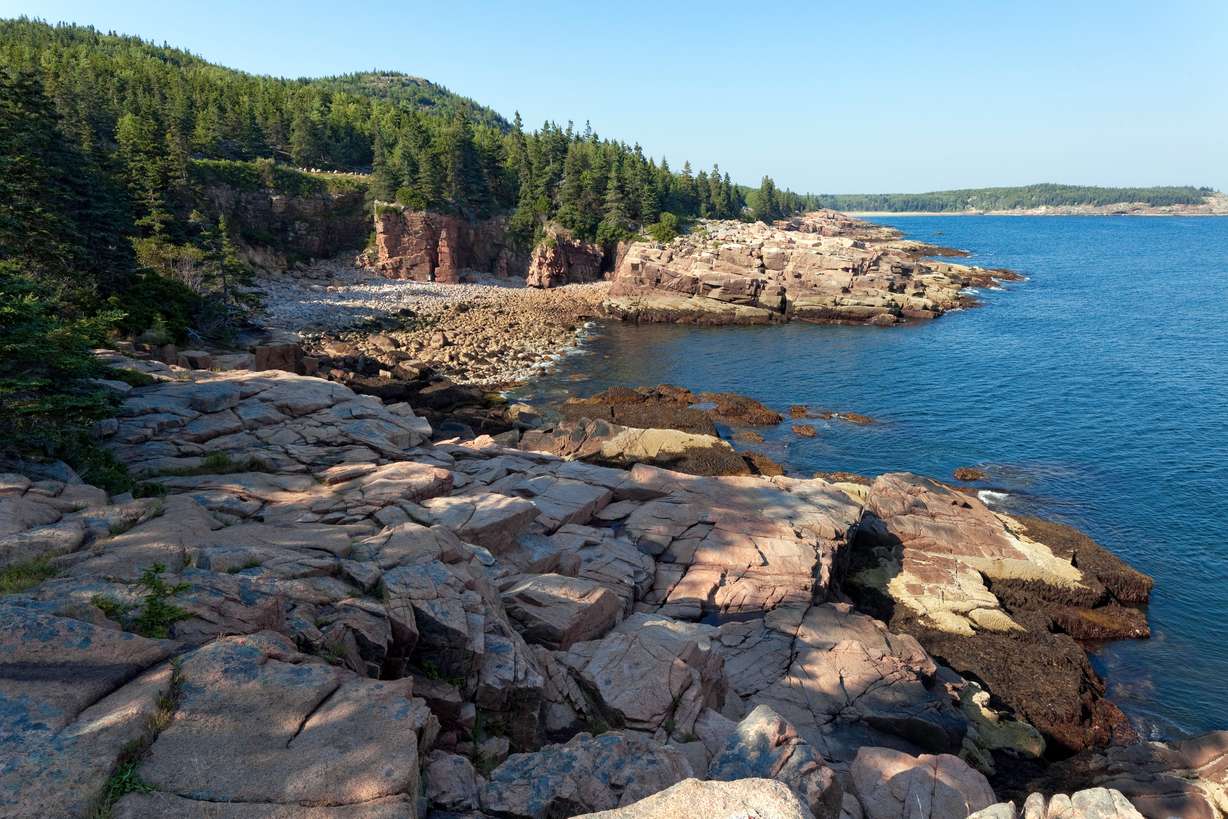 Acadia National Park in Maine is shown. It is the fifth best national park to hike, according to Kuru on Wednesday.
