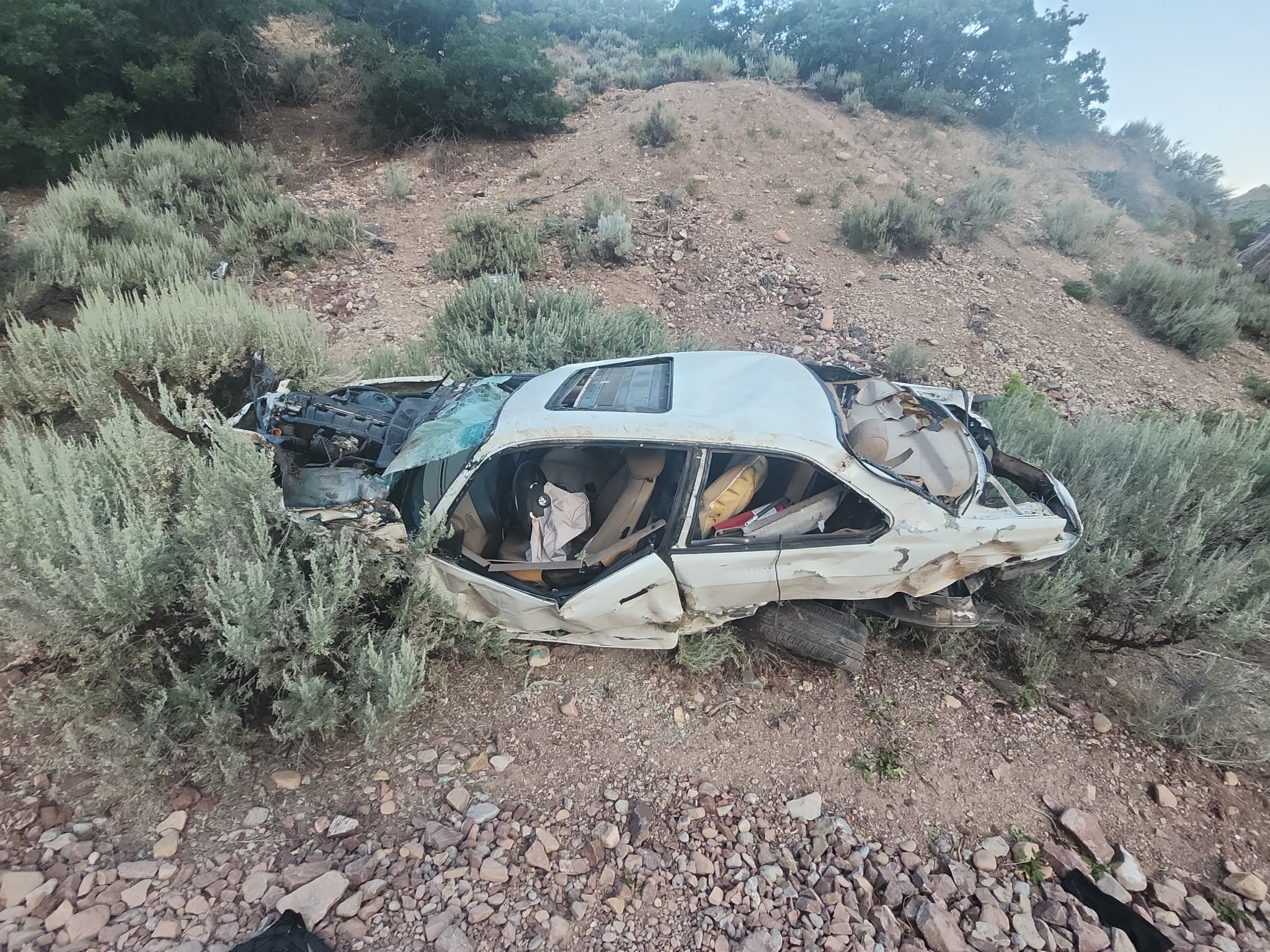 A driver was killed in a rollover crash near the mouth of Parleys Canyon Thursday morning.