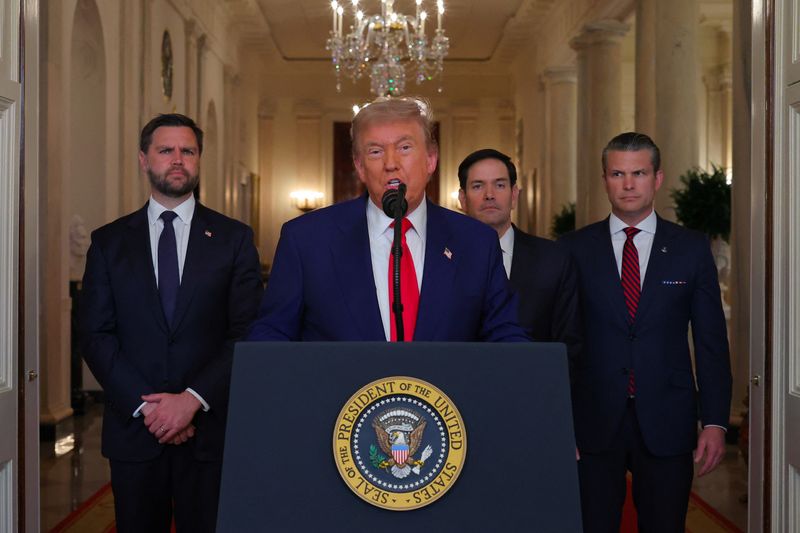 Trump says Iran's key nuclear sites 'obliterated' by airstrikes