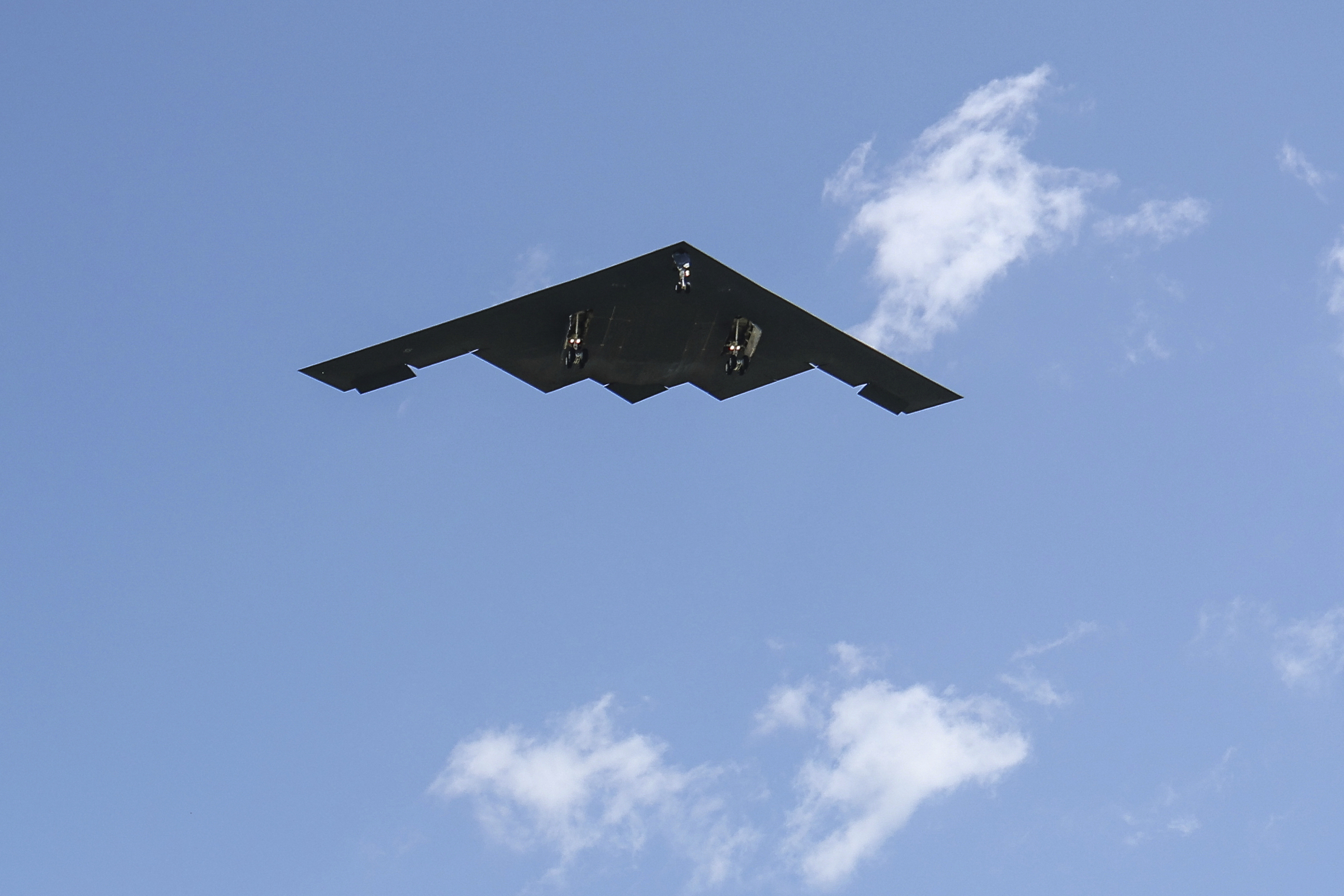A B-2 bomber arrives at Whiteman Air Force Base Missouri on Sunday. Former Air Force pilot and former Utah Rep. Chris Stewart described the likely experience of the pilots who conducted the air strikes on three Iranian nuclear facilities Saturday.