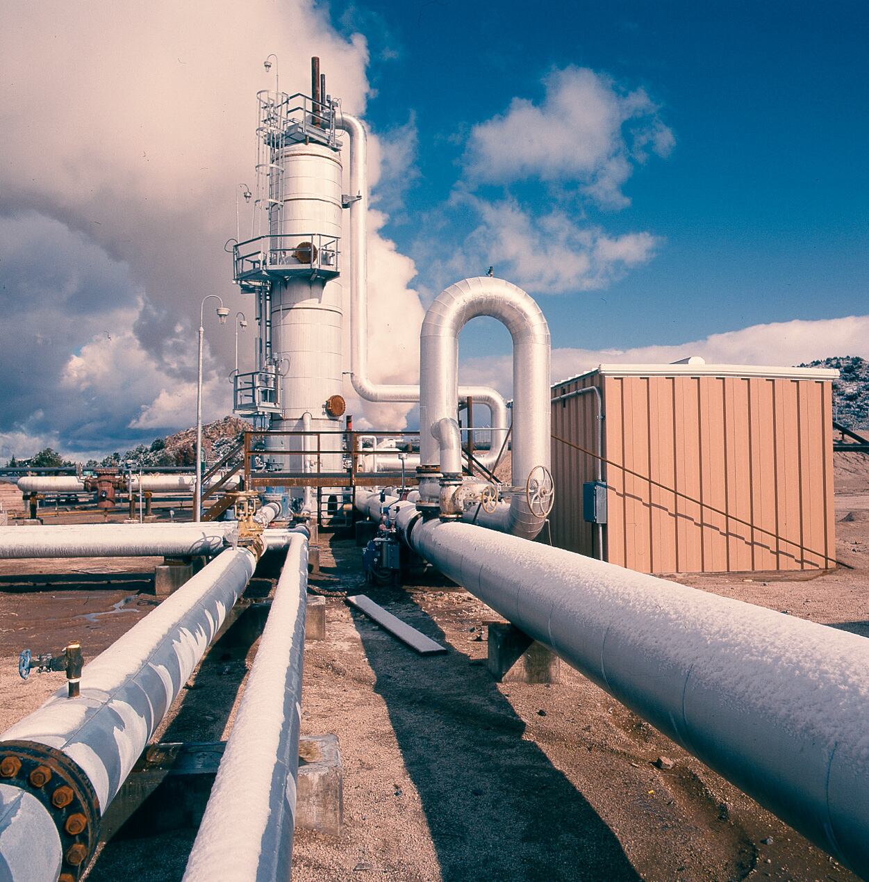 The Blundell Geothermal Power Plant is pictured in Beaver County.