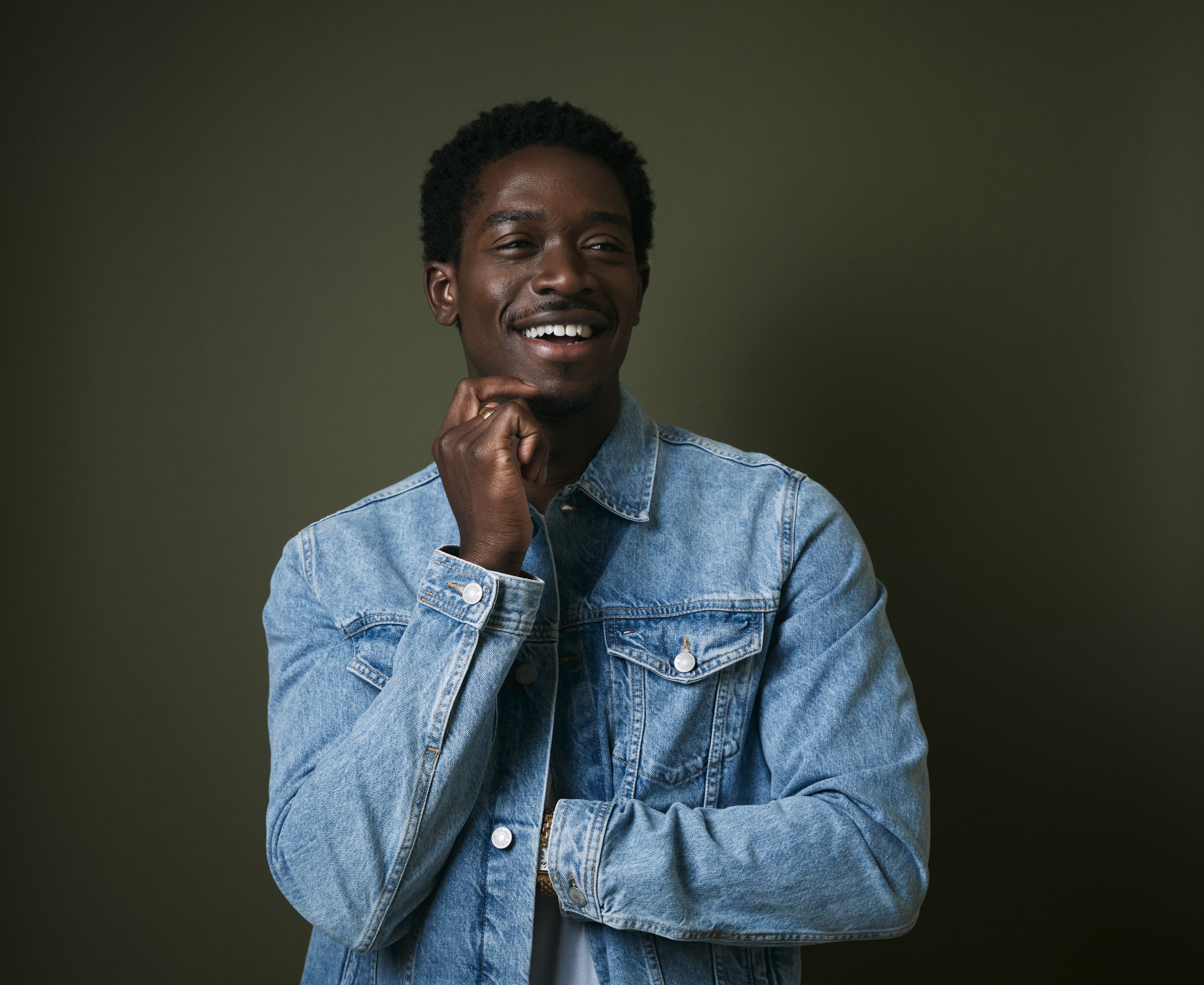 Damson Idris poses for a portrait to promote "F1 The Movie" on Tuesday, June 17, 2025, in New York.