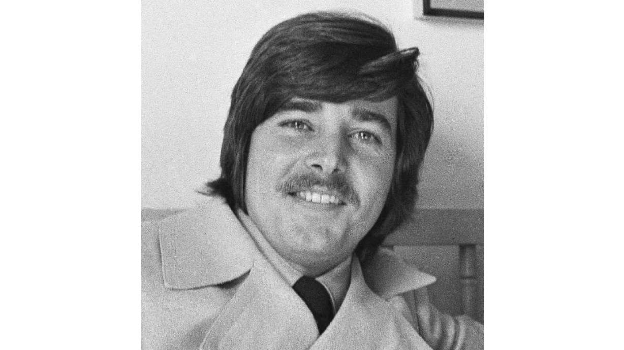 Singer Bobby Sherman appears in Los Angeles on Dec. 21, 1972. Sherman died Tuesday at the age of 81, his wife announced.