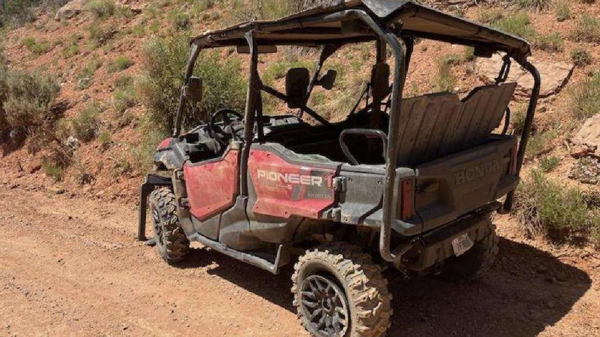 One child was critically injured and another was seriously hurt after both were ejected in an off-road vehicle crash on a dirt road in the mountains east of Paragonah on Monday afternoon, authorities said.