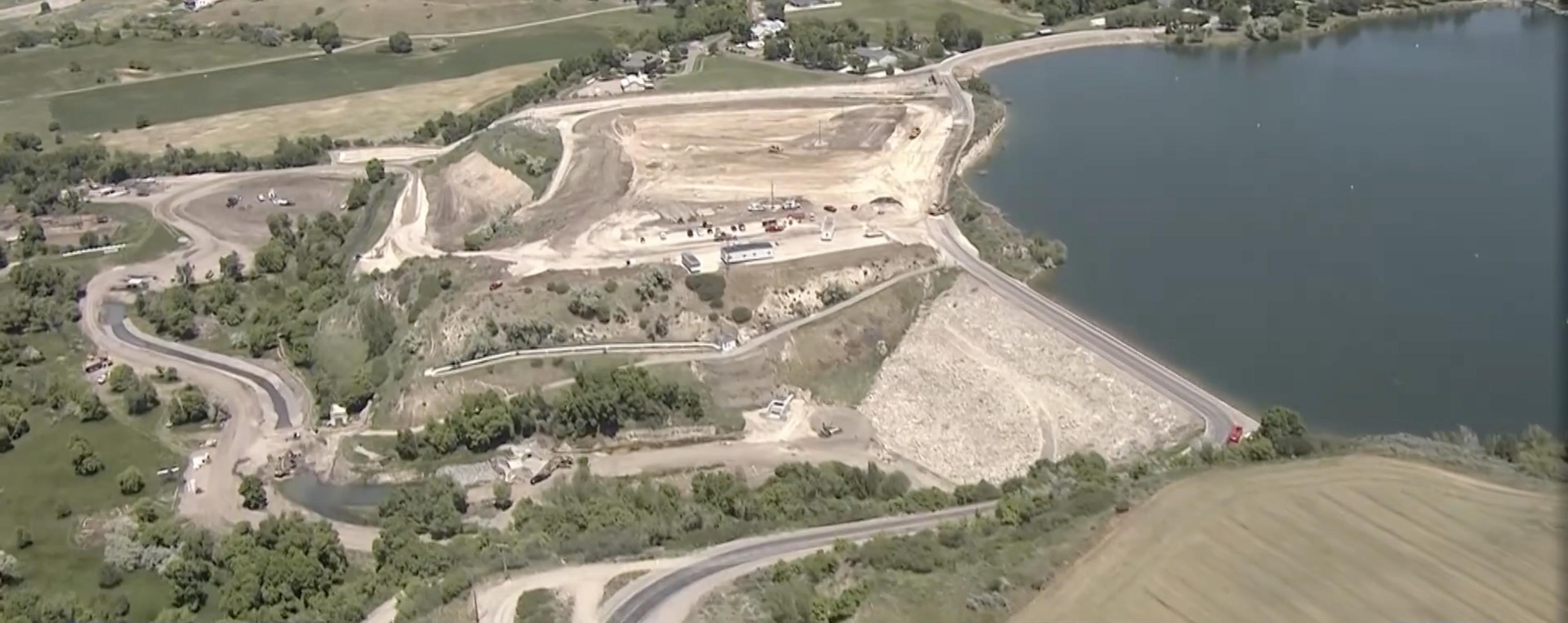 Construction underway to replace aging Hyrum Dam spillway