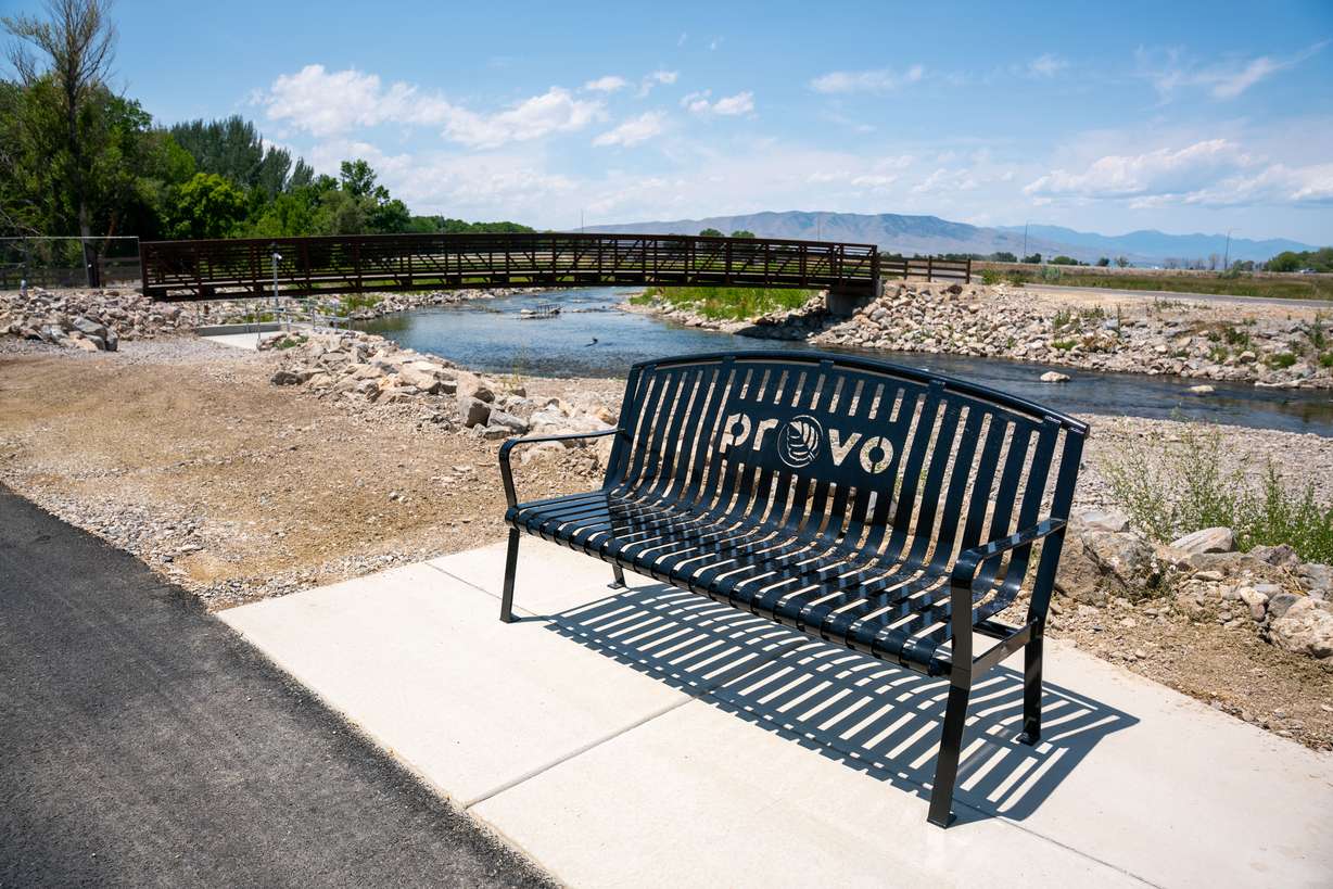 Provo hosted a grand opening for the Delta Gateway Park on Wednesday, which connects people to the Provo River and the trail network near Utah Lake.