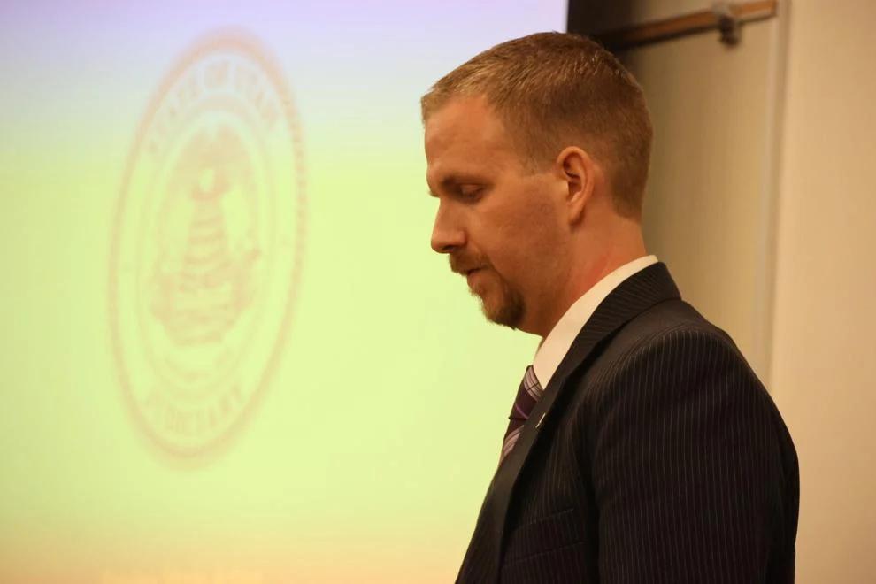 Defendant Dylan Stubbs is pictured during his jury trial in 5th District Court in Cedar City, June 19..