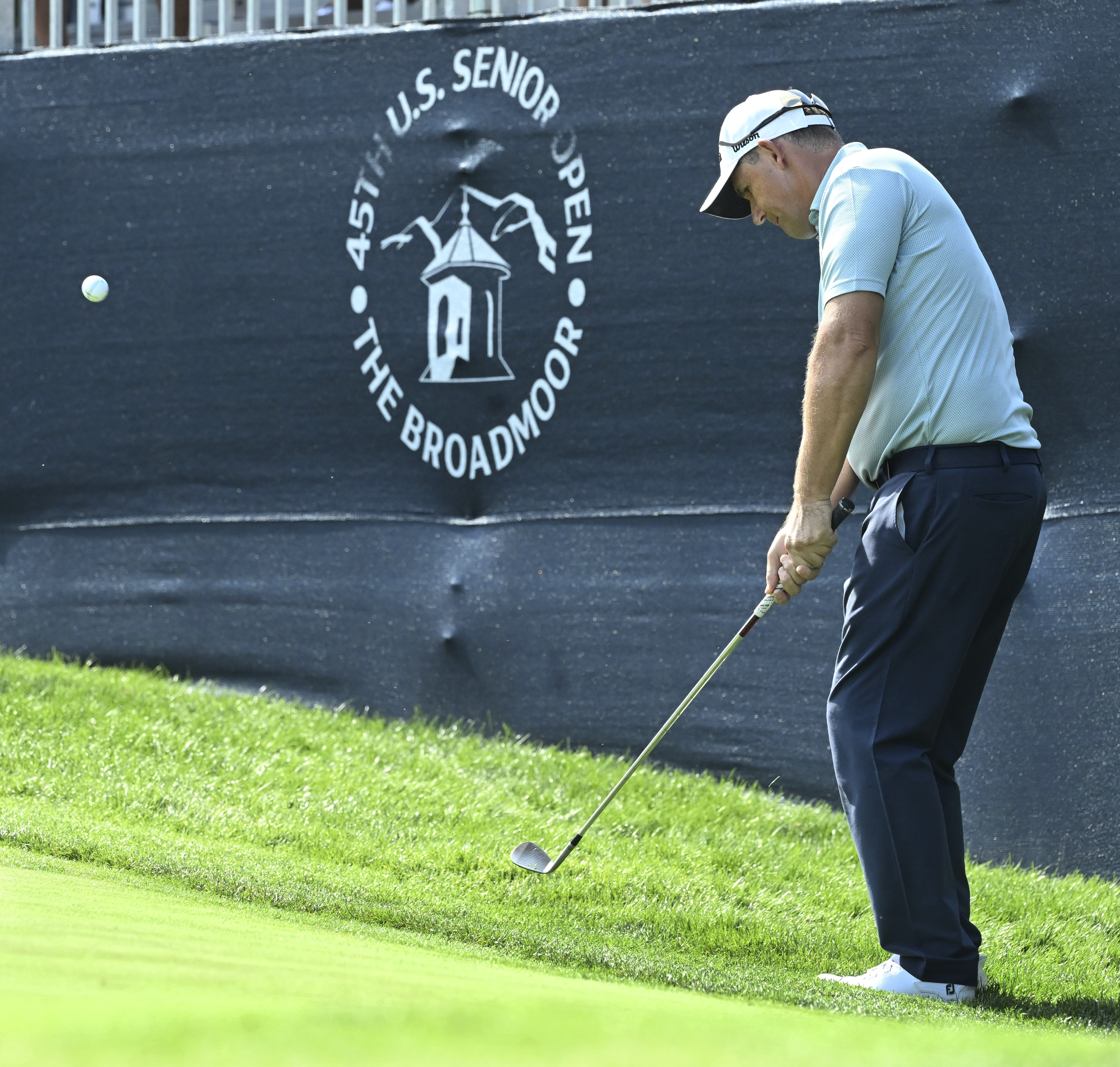 Power pair of Cink and Harrington tied along with Hensby heading into weekend at US Senior Open