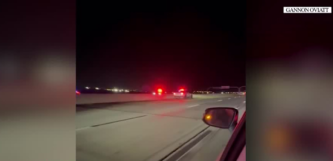 Chaos on I-80: College student caught in frightening shootout near airport