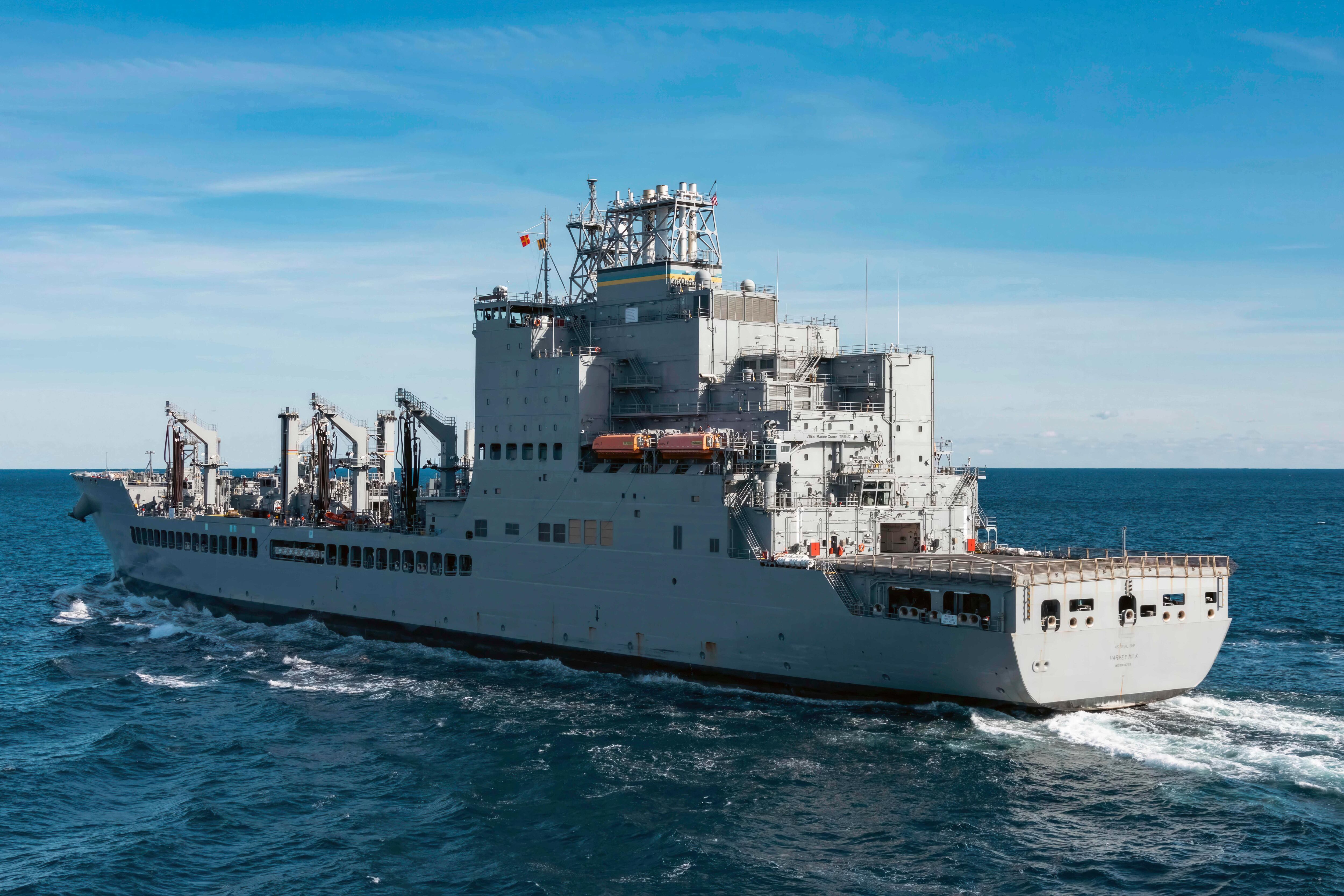 Trump administration on USNS Harvey Milk renaming: 'Taking the politics out of ship naming'