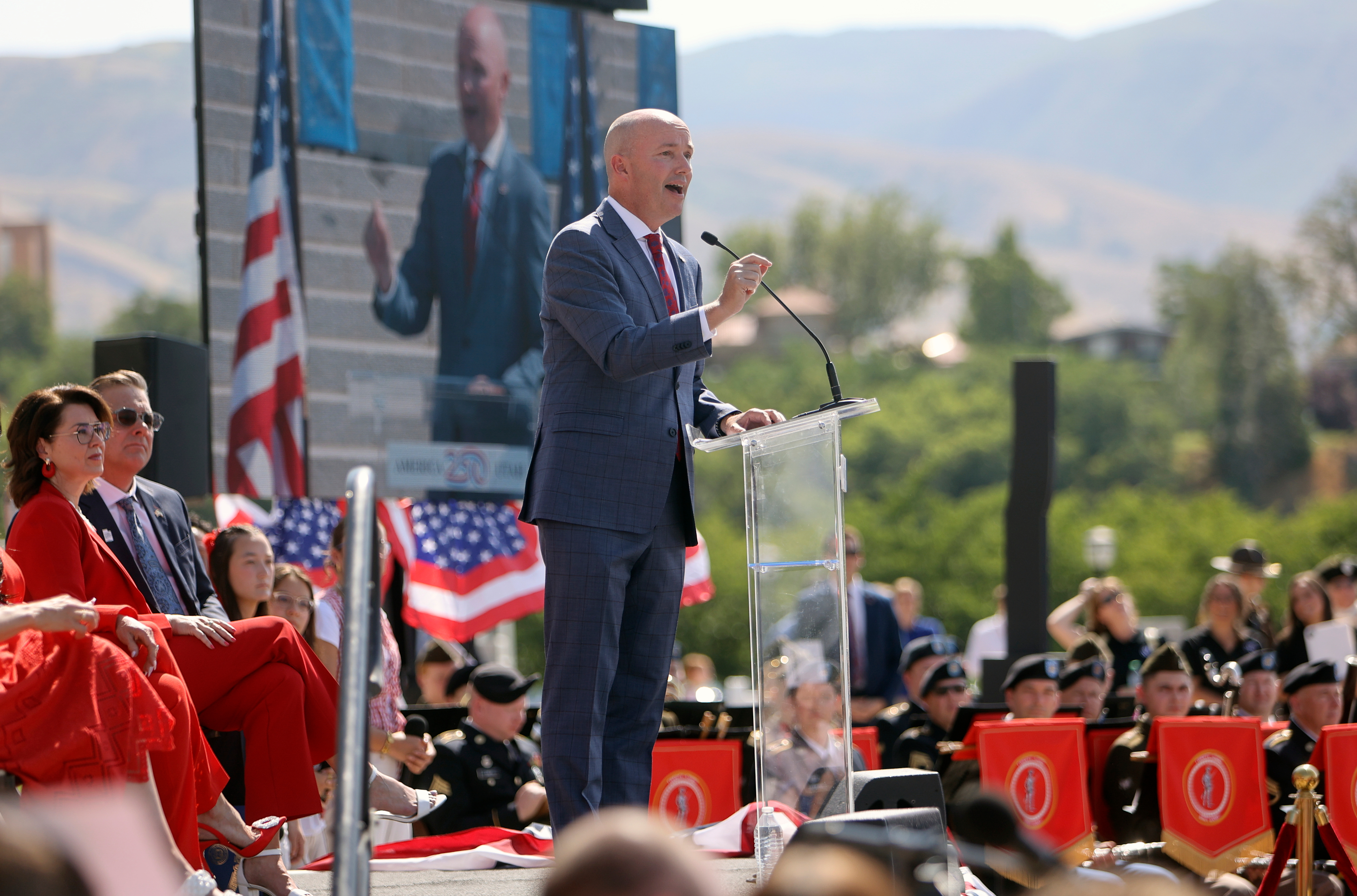 Cox, Marie Osmond kick off Utah's yearlong celebration for America's 250th birthday
