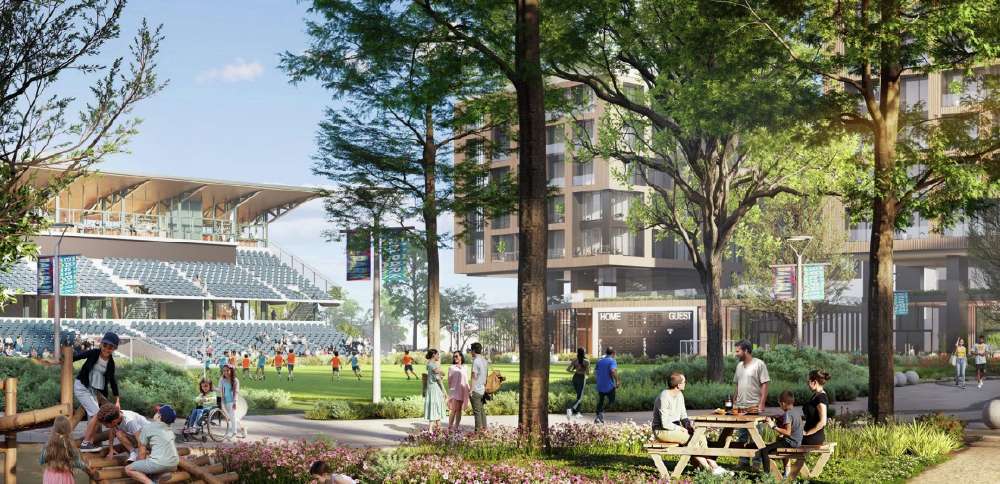 New zoning for Smith's Ballpark redevelopment OK'd after height change