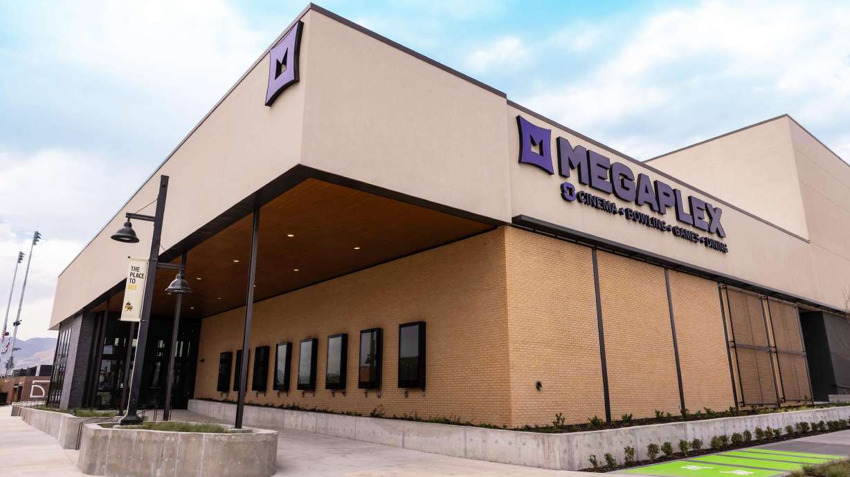 The entertainment offerings around America First Square in Daybreak continue to expand with Larry H. Miller Megaplex on Wednesday opening its first-of-a-kind cinema entertainment center.