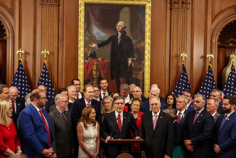 Trump's sweeping tax-cut and spending bill wins congressional approval