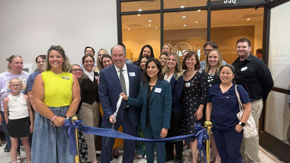 A ribbon-cutting event for the new Lehi location of Rocky Mountain MS Clinic was held on June 26. The clinic officially opened for patients on Monday.