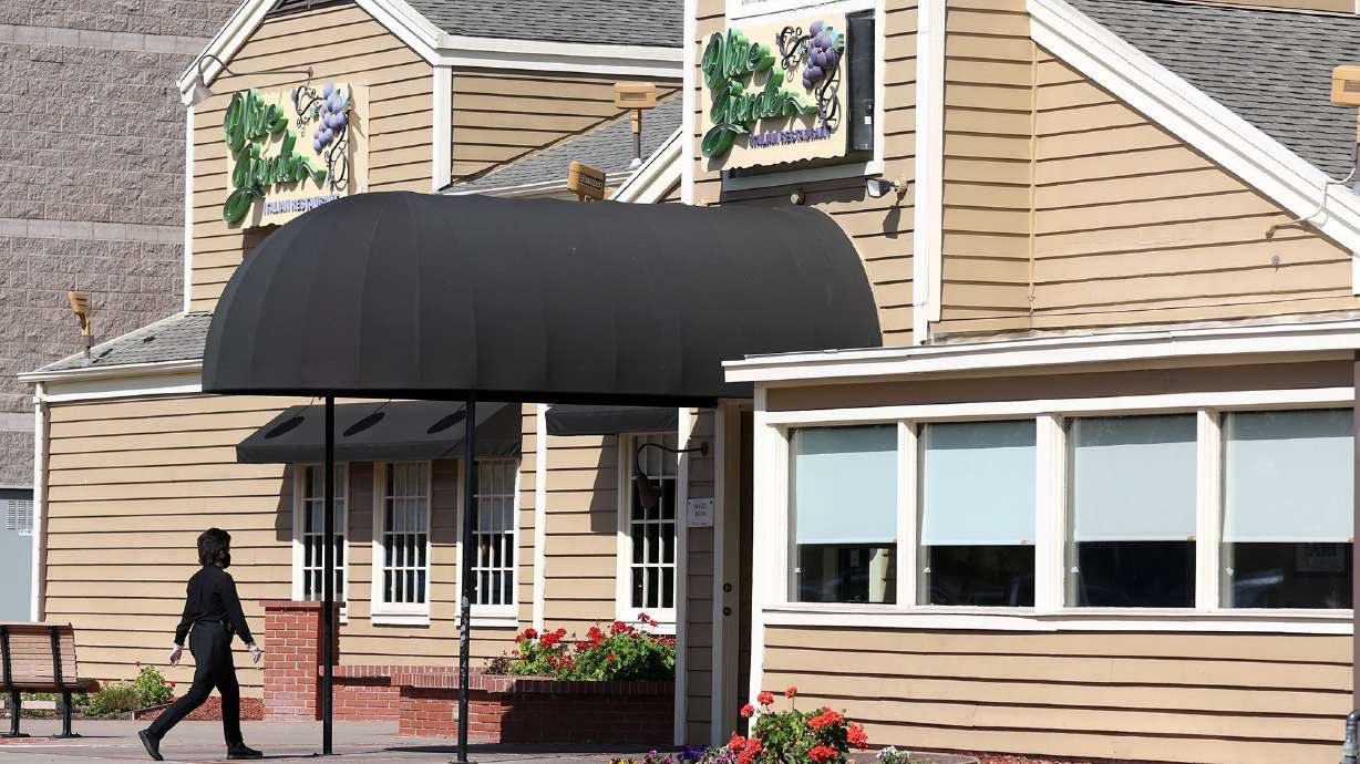 An Olive Garden restaurant in Fremont, California.