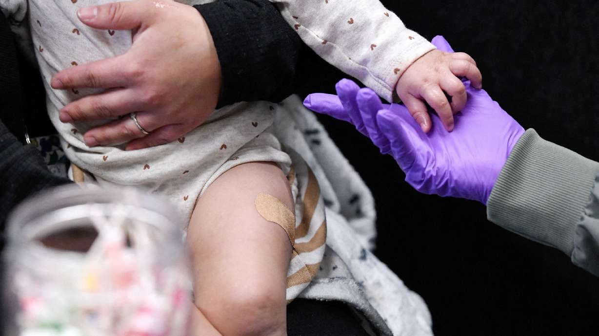 The CDC recommends children receive their first dose of the MMR vaccine when they turn 1, but local governments in areas with elevated risk of transmission recommend it for as young as 6 months.