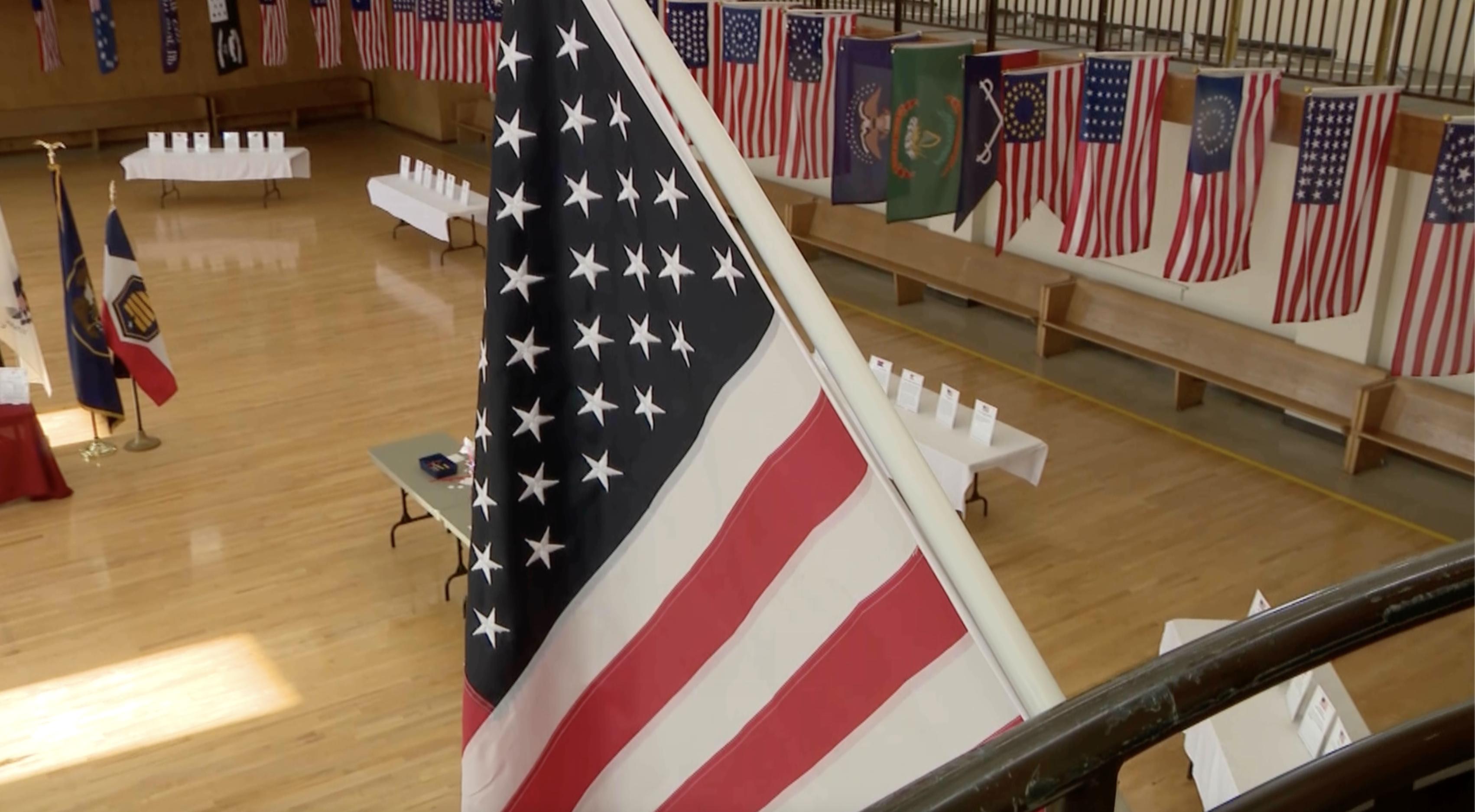 78 replica colonial flags share America's story from 13 colonies to modern Day
