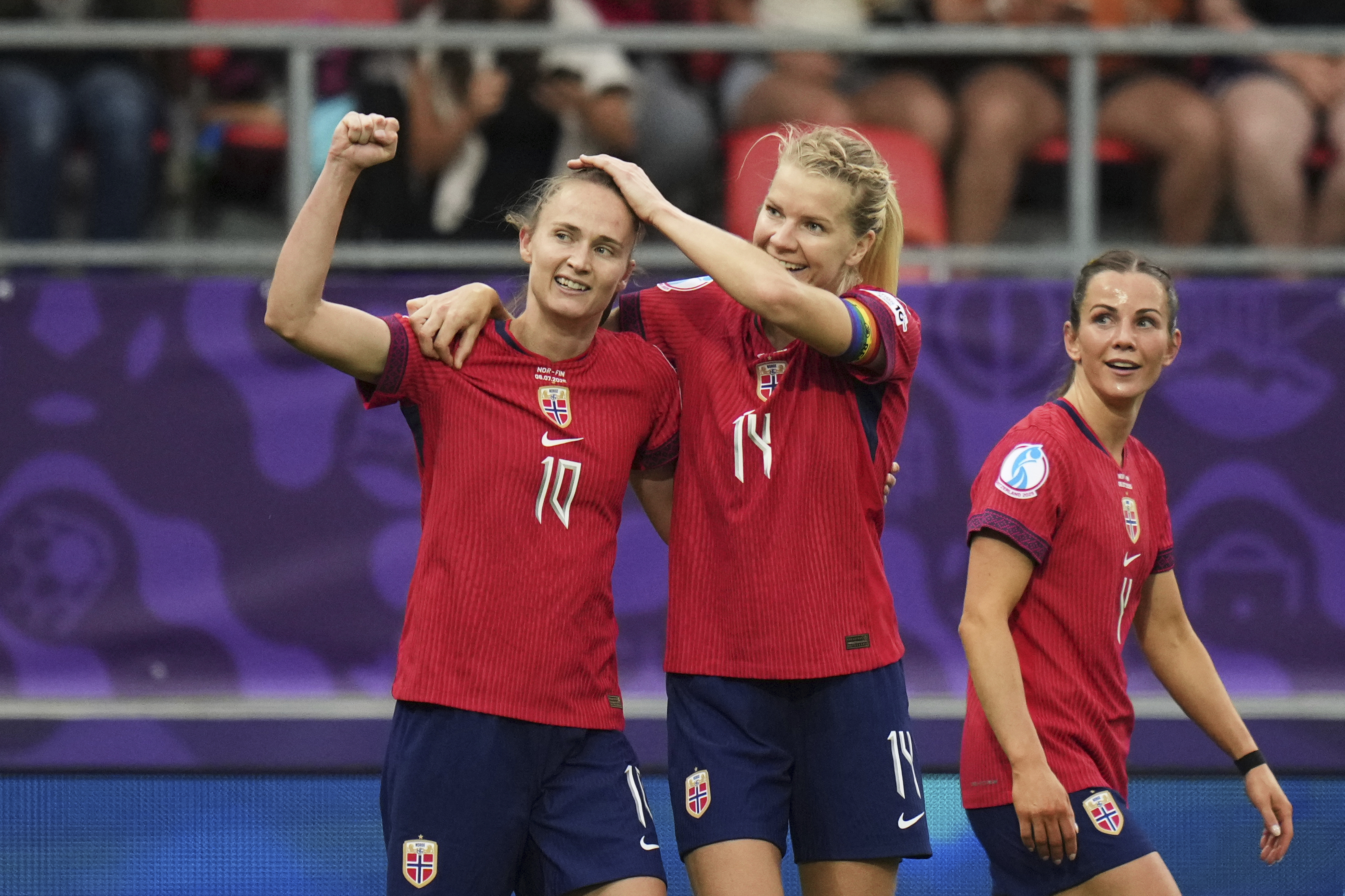 Euro 2025: Norway overcomes Finland with Graham Hansen's late goal to win Group A