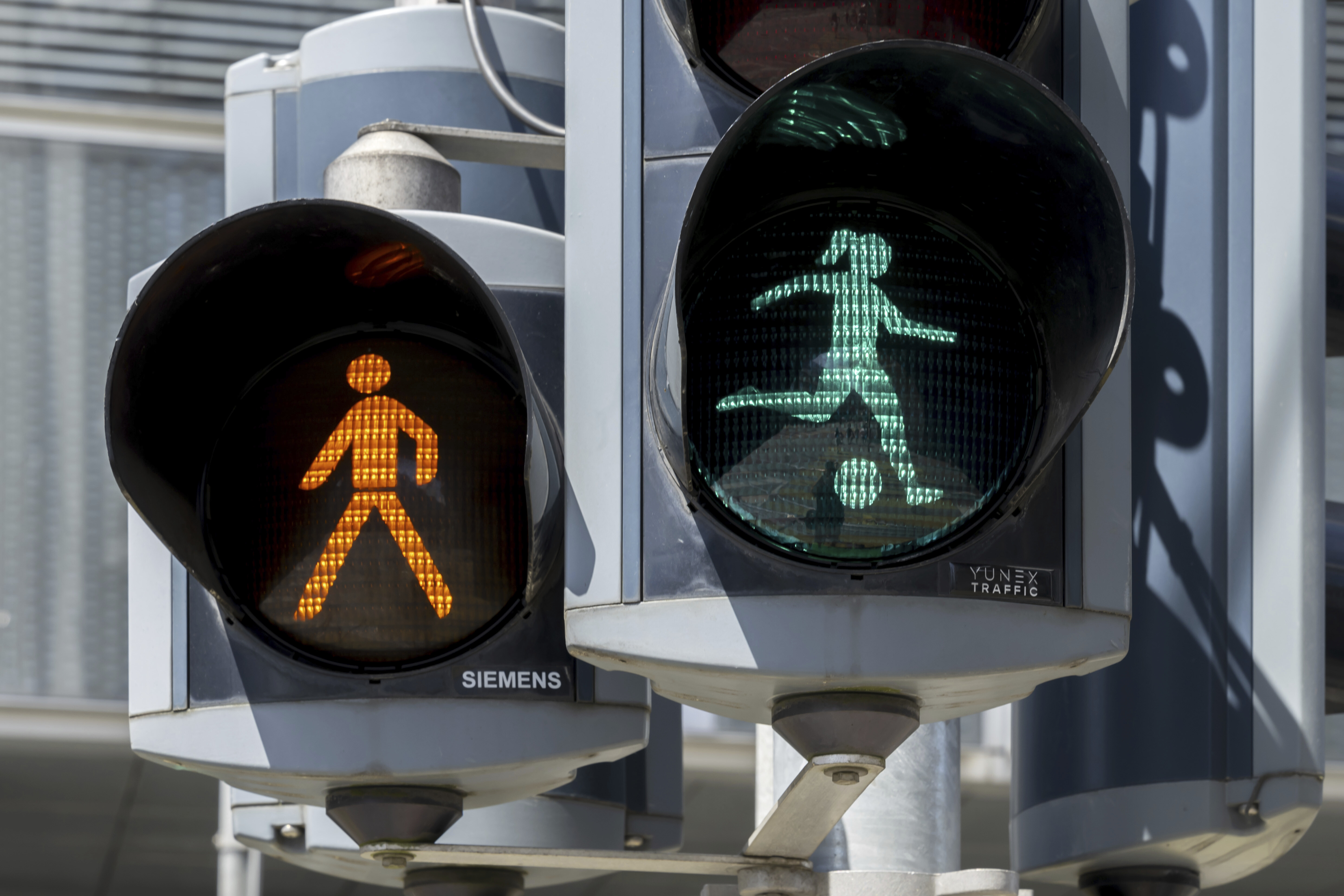 Little green man becomes little green woman with soccer ball for Euro 2025 in Switzerland