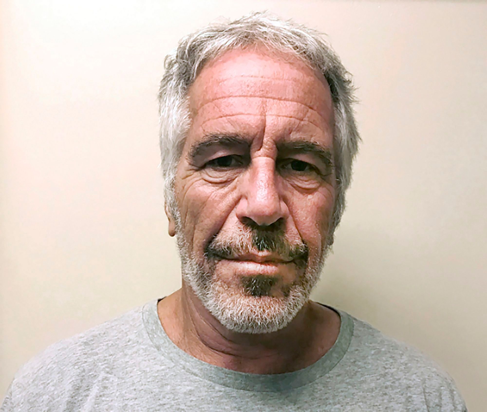 This March 28, 2017, photo provided by the New York State Sex Offender Registry shows Jeffrey Epstein. The Justice Department announced in a memo Monday that there is no evidence he kept a "client list" or was murdered.