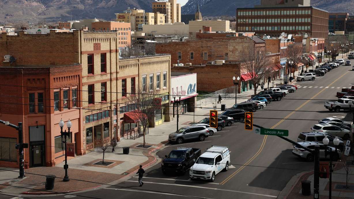 Historic 25th Street in Ogden on March 14, 2024. The city was among those celebrated by Utah's Main Street program, and received national media attention as one of USA Today’s “Best Main Street” and in the USA Today Best Readers’ Choice Travel Awards for 2024.